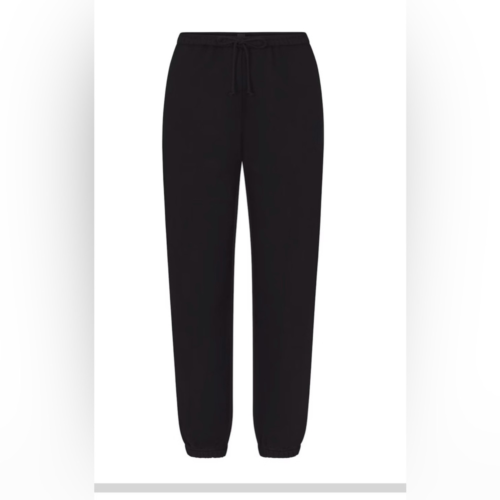 SKIMS | COTTON FLEECE JOGGER | ONYX